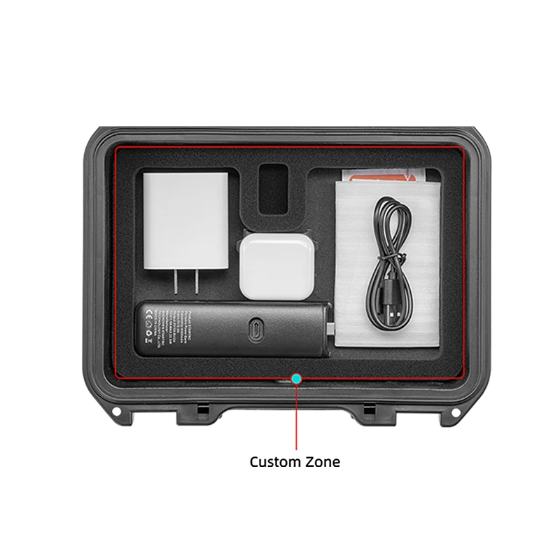 Layers Hartschalenkoffer für DJI Osmo Pocket 4 Kamera-Zubehör, Tragetasche, wasserdichte Box, tragbarer Reisekoffer für Pocket 4 – Detail 5