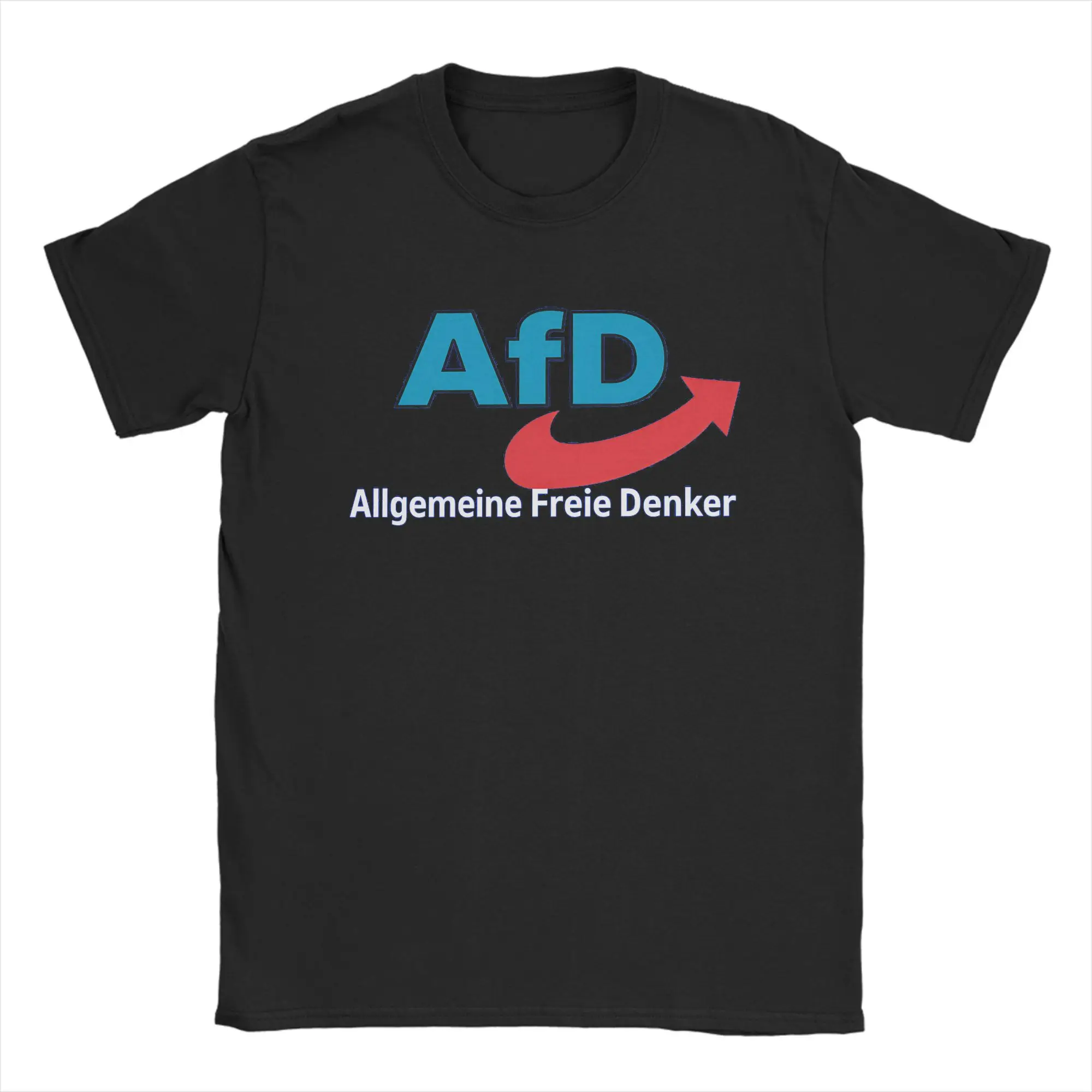 Man T-Shirt Alternative AFD Germany T-Shirts Fashion  Summer Tees Vintage Printed 100 Cotton Tops Plus Size 6XL