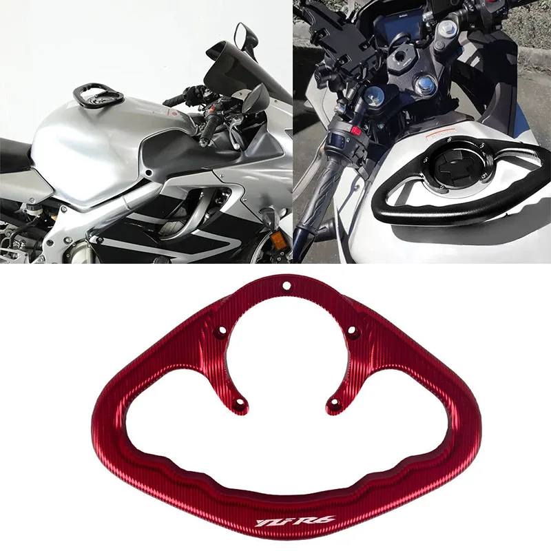 LOGO YZF-R6 Do YAMAHA YZFR6 YZF R6 1999-2014 Nowy Wysokiej Jakości Uchwyt Motocyklowy Uchwyt Pasażera Uchwyt Zbiornika Paliwa Podłokietnik Kierownicy