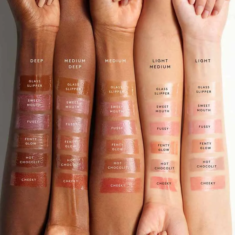 Fenty Beauty Gloss Bomb Lip Glaze Multi-colore Umidificante Shine Glitter Lip Plumper Trucco Principiante Rossetto liquido Trucco Cosmetici