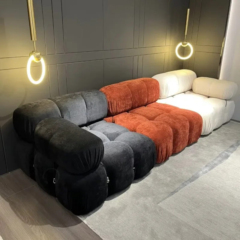 Combination sofa Compressible modular&9p Living room furniture Single sofa