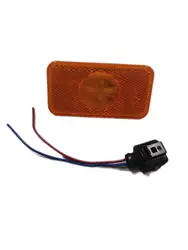 24V Yellow Amber Led Reflector Side Marker Lamp Light For Volvo FH12 FM12 FH16 FMX500 FH FM Truck OEM 20398660 20789440 82392733