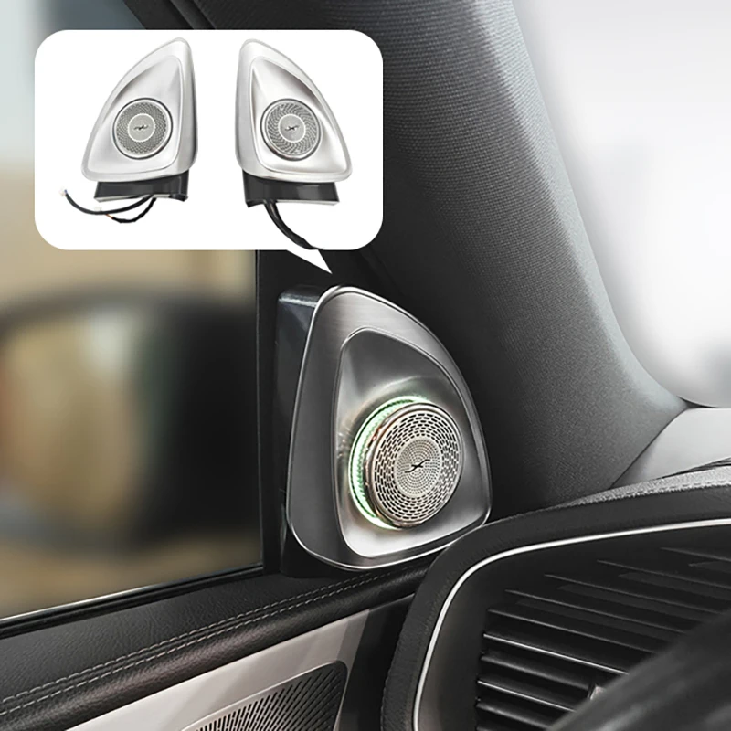 X167 4D Rotating Tweeter 64 Colors  Ambient Light For Mercedes Benz GLE/GLS-class W167  Atmosphere Lighting Rotating Treble