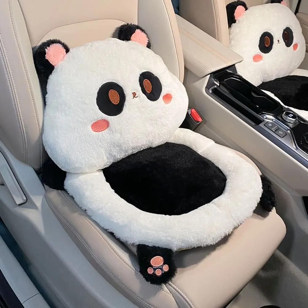 Rabbit Cartoon Rabbit Lumbar Support Panda Soft Rabbit Soft Seat Cushion Neck Rest Brethable Rabbit Car Headrest Neckpillow view 5