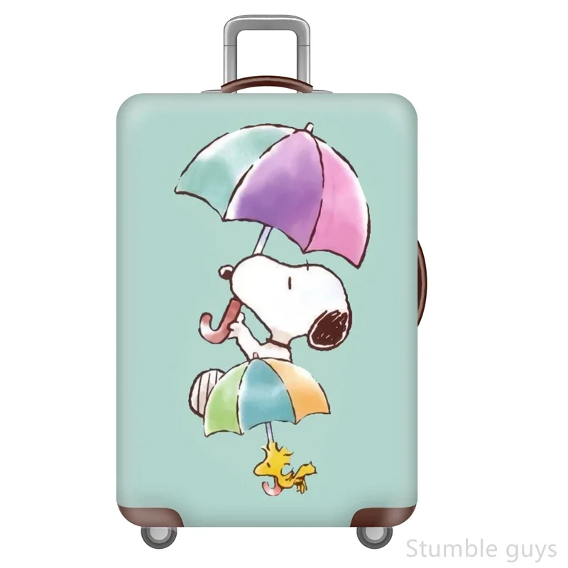 

Эластичный защитный чехол для багажа, моющийся, прочный, идеальный аксессуар для путешествий и отпуска, подходит для чемоданов на колесиках