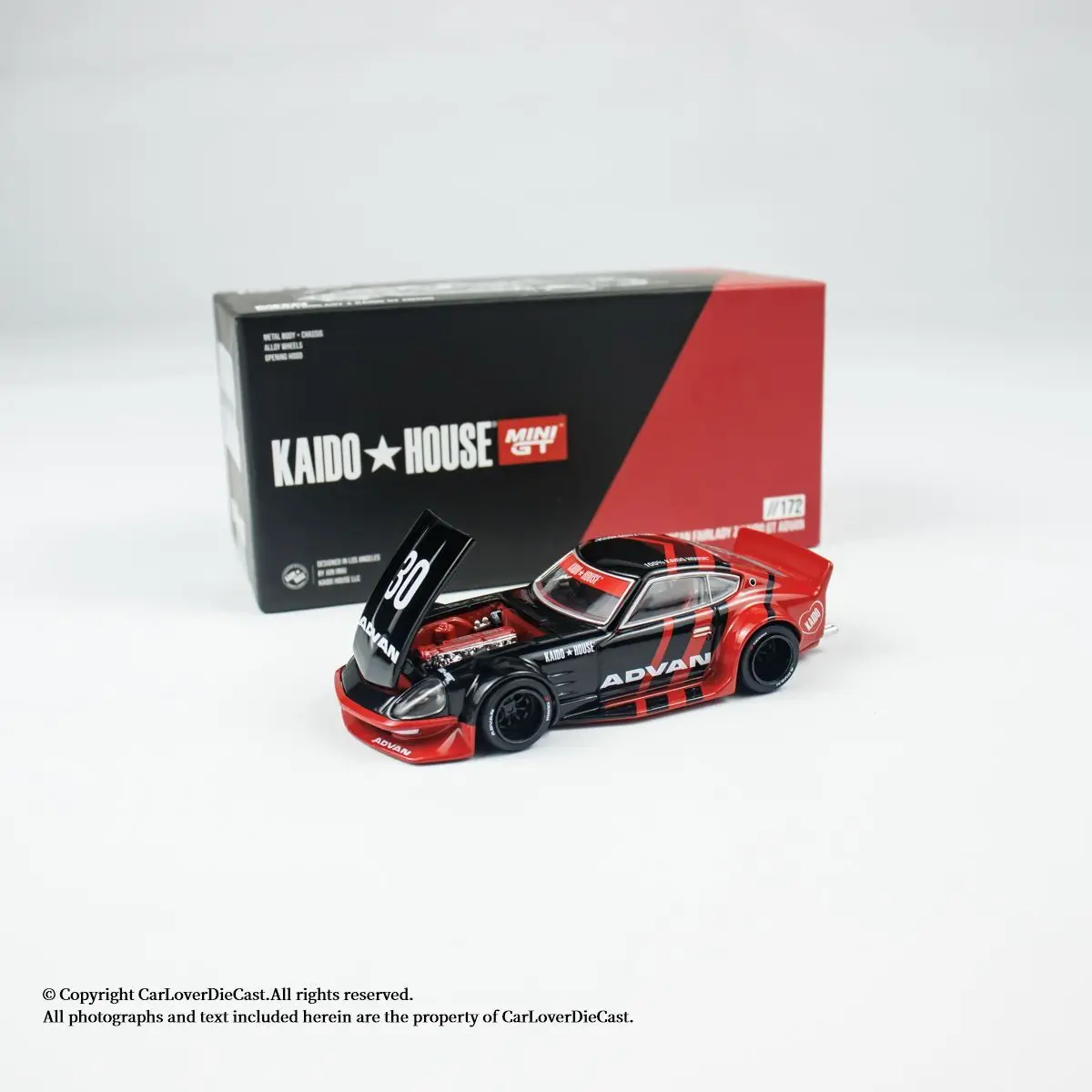 

Kaido House MINI GT1:64KHMG172 Demon Z Alloy Car Model Collection Toys