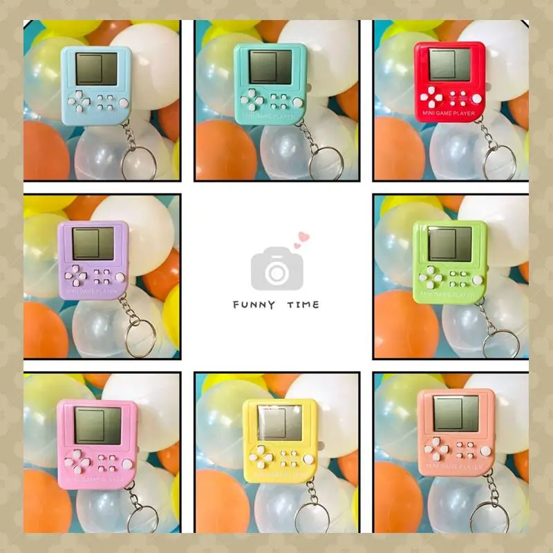 

AB45 12Pcs Party Favors Keychains For Kids Video Game Keychains For Backpack Birthday School Party Favor Supplies Key Chains Dur