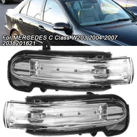 1/2Pcs Rear Mirror Turn Signal Light for Mercedes C Class W203 2004-2007 C160 C180 C200 C220 C230 C240 C270 C280 C320 C350 C55
