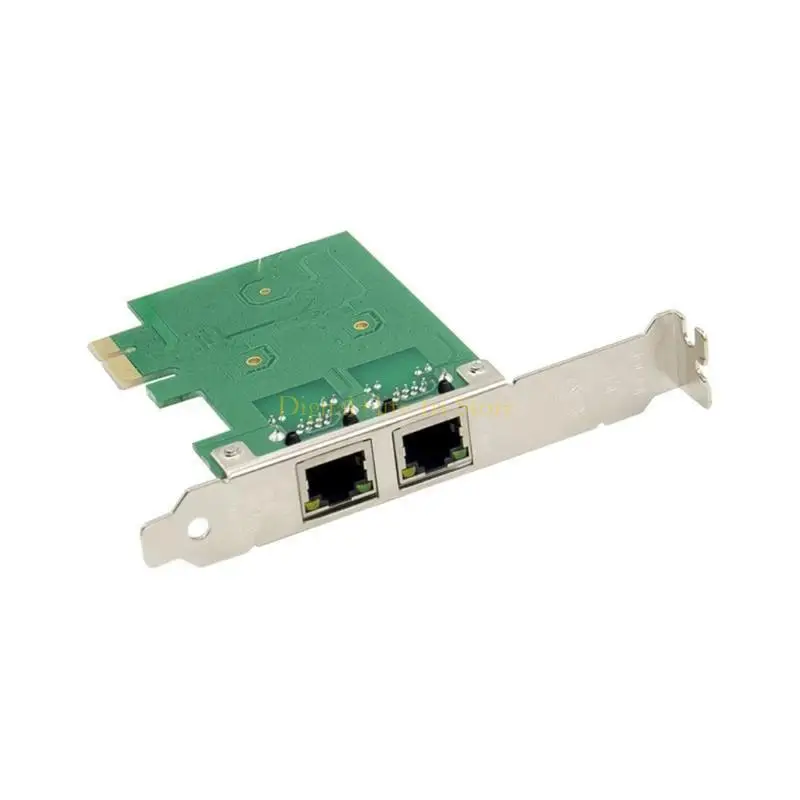 E06D 2 Gigabit Port PCIE 1000M Server Networks Card RTL8111F PCIe 1x Adapter