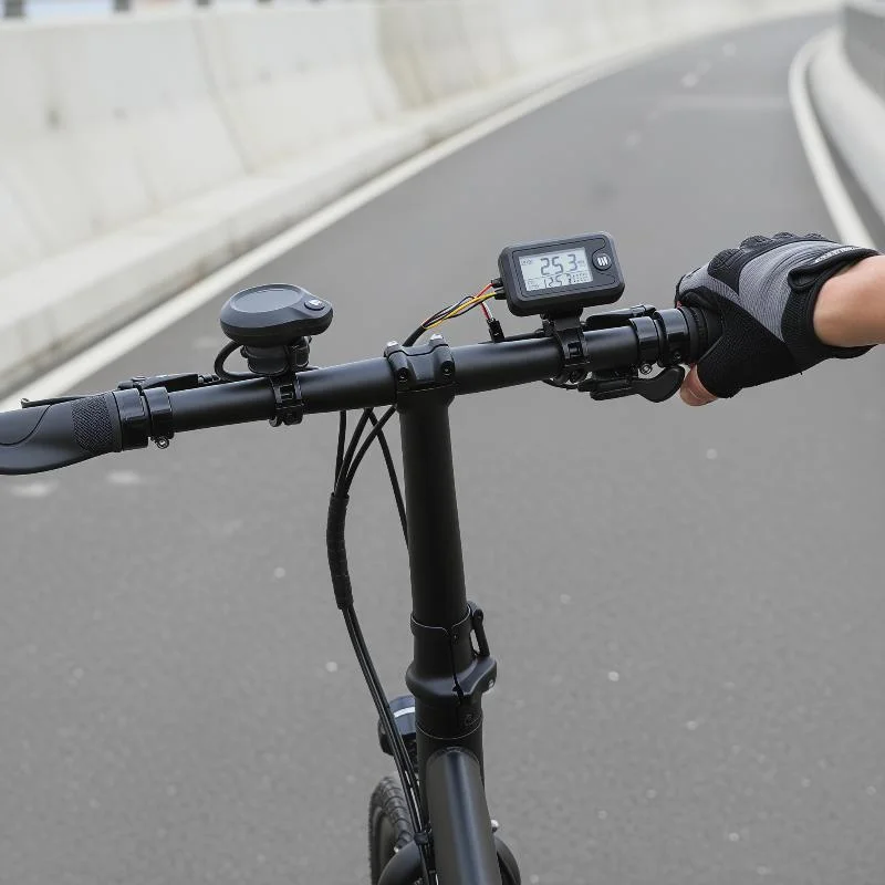 48V Electric Scooter LCD Display Speedometer Odometer Speed Voltage Indicator For Bike Modification Accessories