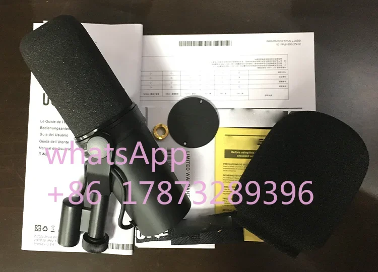 sm7b cardioid studio microphone dynamic vocal studio broadcast microphone sure shur micro sm7b