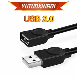 USB2.0 Data Extension Cable Male To Female A/F Full Copper Core Connection For Computer Laptop Gamepad 1m