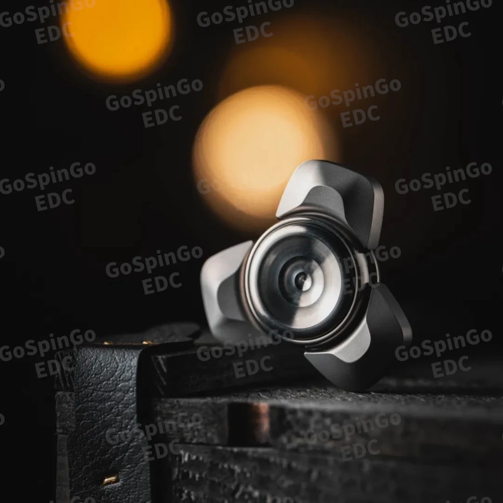 بلاك توب ووركس EDC سبينر فيدجيت بتصميم النهر تحت الأرض من الفولاذ المقاوم للصدأ، إكسسوارات مكتبية، أدوات تخفيف القلق، جيروسكوب