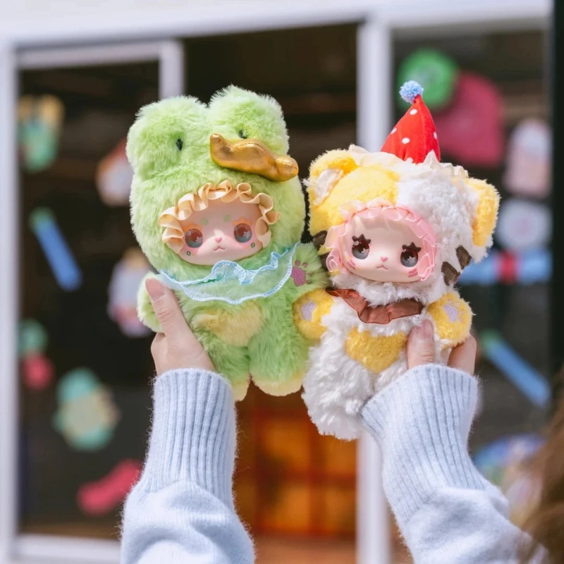 حقيقية جميلة إيما نكهة تويست سلسلة أفخم صندوق أعمى العصرية اليدوية الفينيل الوجه دمية سيارة حلية قلادة تحصيل هدية