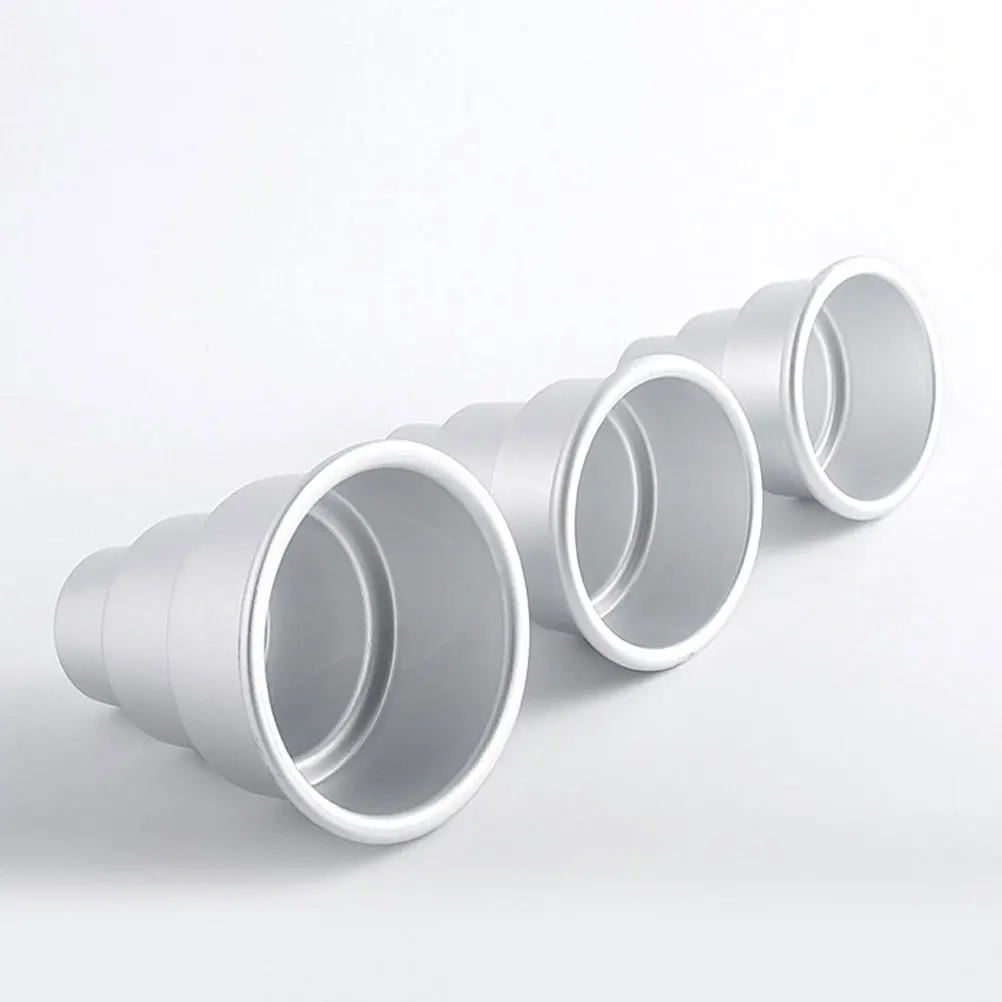 

Multi layer Cake Mold Chocolate Mini Aluminum Alloy Cupcake Cups Wear resistant Jelly Pudding Baking Tools Household Accessories