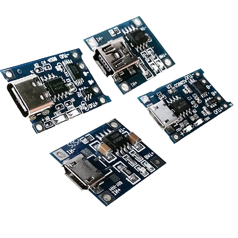 Mini USB Lithium Battery Charger Module TP4056 5V 1A Protection Board For 18650 DIY Battery Charging Protection Circuit Board