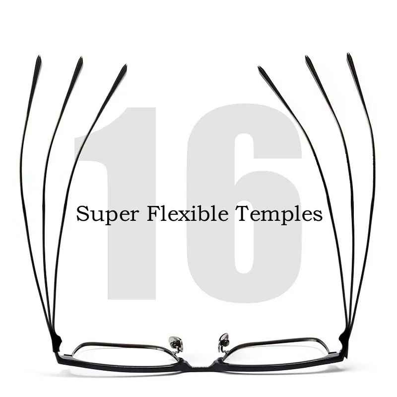 OLLYMURS titanio calidad final moda Retro cuadrado negocios gafas puras prescripción óptica gafas de lujo marco hombres S1905