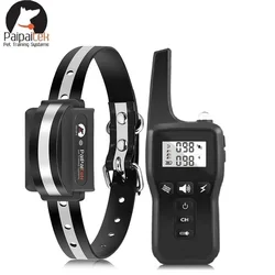 Dog Training Collar With 1000M Remote,Electric Dog Bark Collar,Universal Waterproof Rechargeable Dog Shock Collar