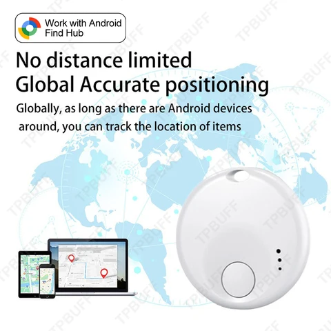 GPS-трекер Google Find My - Умное Устройство для Отслеживания Активности — внешний вид товара