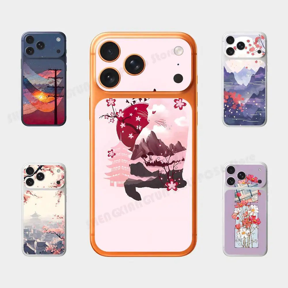 

Beautiful Illustrations For IPhone 17 Pro ProMax Full Back Cover Decal Wrap Skin Rear Protective Sticker Film