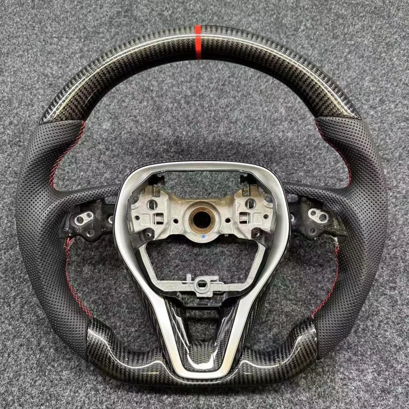 For Toyota Corolla/Camry/Levin/RAV4 Carbon Fiber Steering Wheel Modification