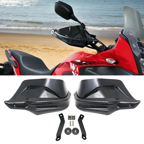혼다 NX500 NX400 NX 500 2023 2024 전용 핸드 가드 오토바이 NX 500 핸드 가드 핸들 바 가드 앞 유리