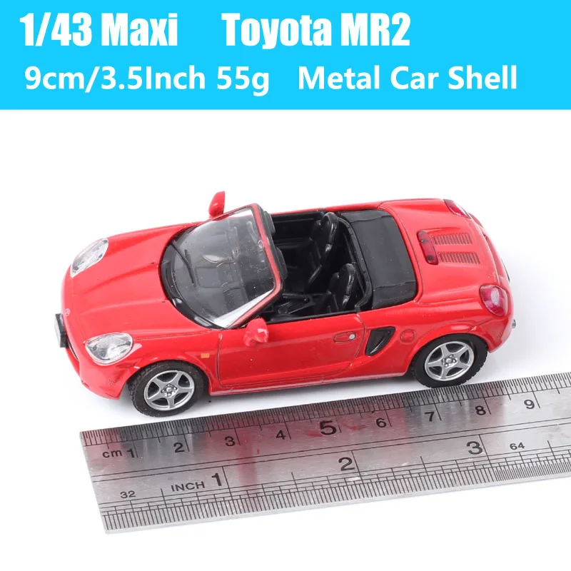 No Box ! 1/43 Scale Maxi Car Toyota Mr2 Spyder Convertible Diecasts & Toy Vehicles Model Sports Cars Toy Replicas Collectibles