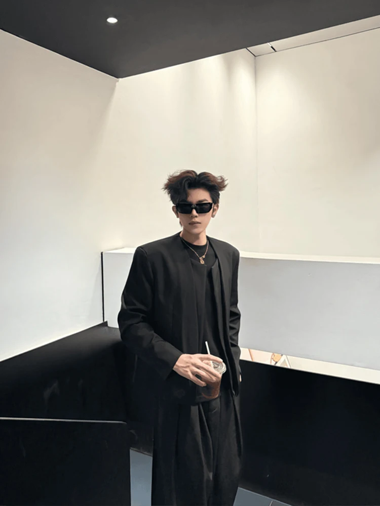 

Мужской костюм Bla ort с мягкой подкладкой, тюжет, повседневная осенняя модель моды, высококачественная искусственная двухсекционная одежда для отдыха в стиле вестерн