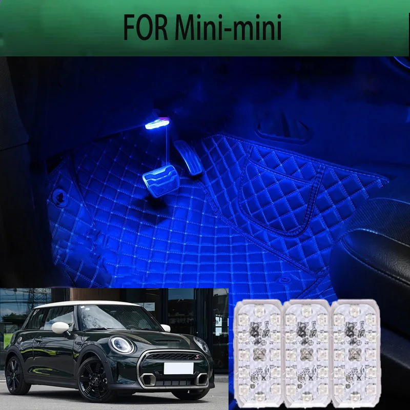 

FOR Mini-mini LED Car Interior Ambient Foot Light Atmosphere Decorative Lamps Party decoration lights Neon strips