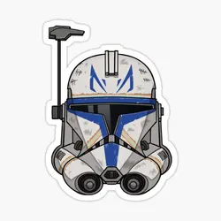 Captain Rex  5PCS Stickers for Bumper Luggage Background Print Decor  Laptop Living Room Anime Kid Water Bottles Room Funny