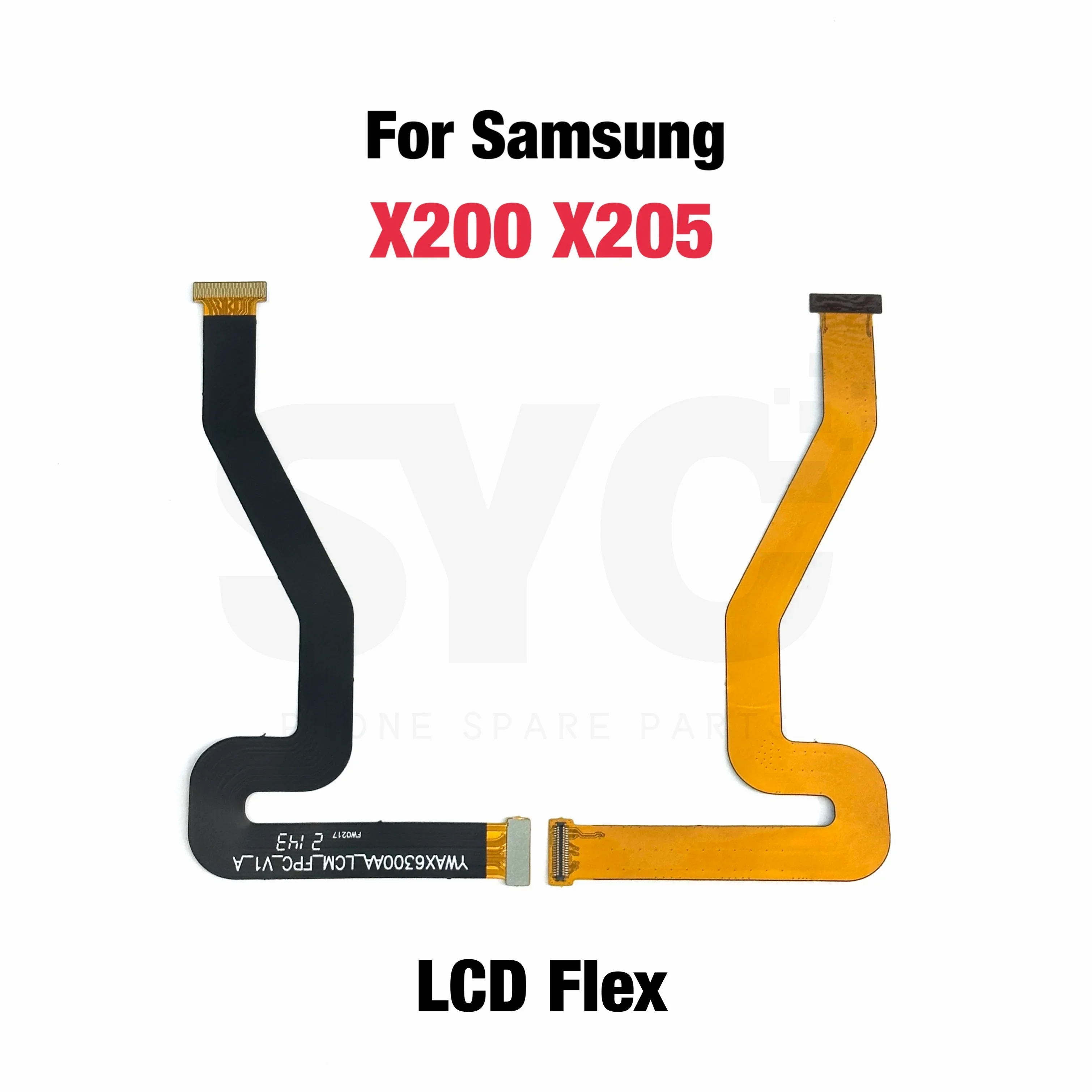 For Samsung  Tab A8 10.5  SM- X200 X205 LCD Connect Main Board Motherboard Connector Flex Cable Repair Part