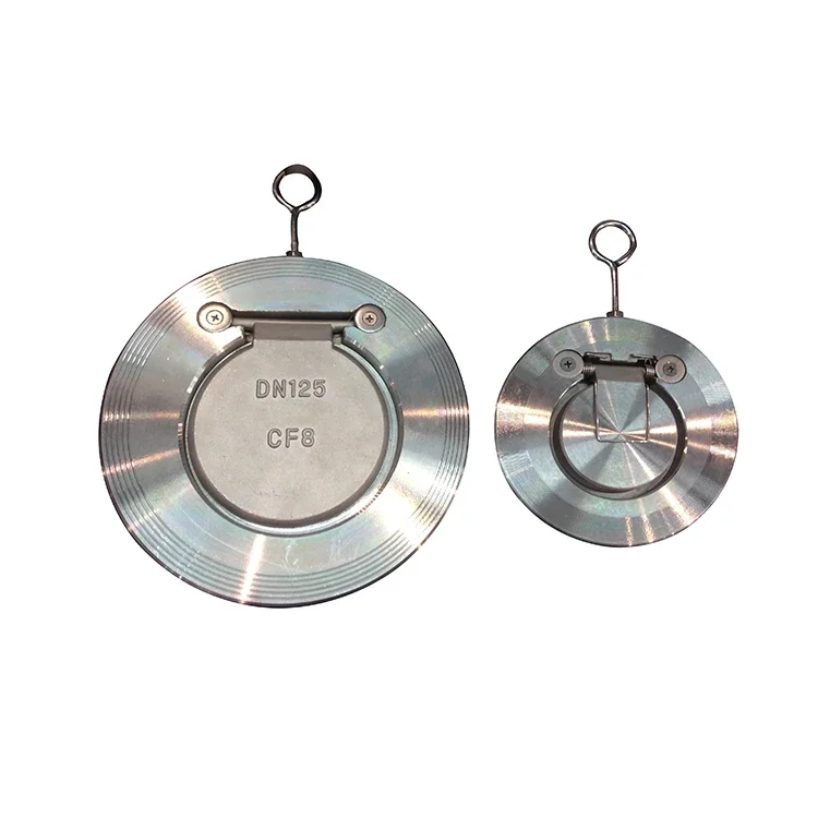 

#For Stainless steel CF8 single plate wafer swing type check valve