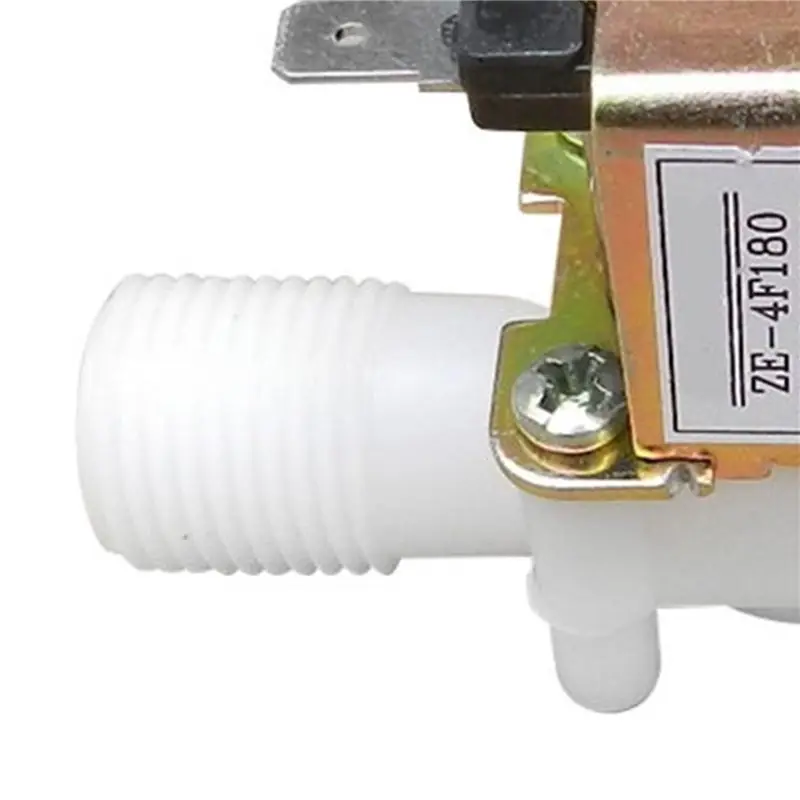 AB13-4X 12V 1/2Inch N/C Plastic Electric Solenoid Valve Magnetic Water Air Normally Closed
