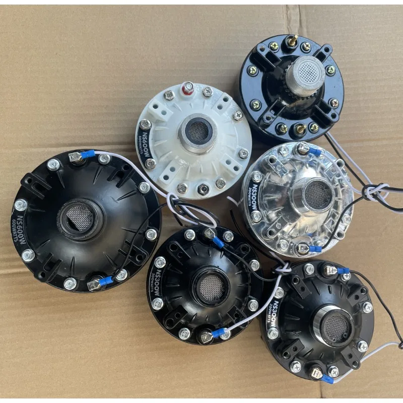 New 100W 200W 300W 600W Broadcast speaker external magnet horn high-power tweeter drive horn sound head Speaker Accessories
