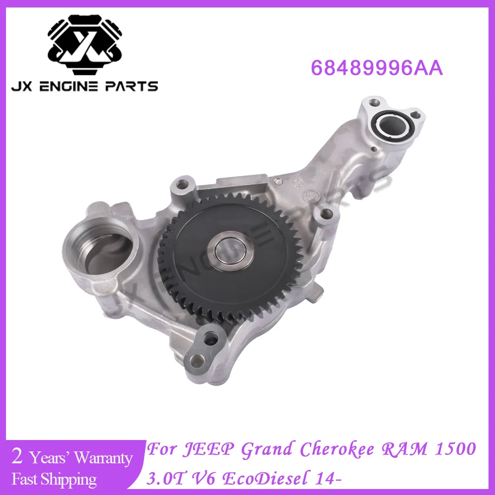 Bomba de aceite de motor EXF EXN para Dodge Ram 1500 Jeep Grand Cherokee Wrangler WK WK2 3,0 14- EcoDiesel 3.0L 3.0T VM63D CRD 68489996AA
