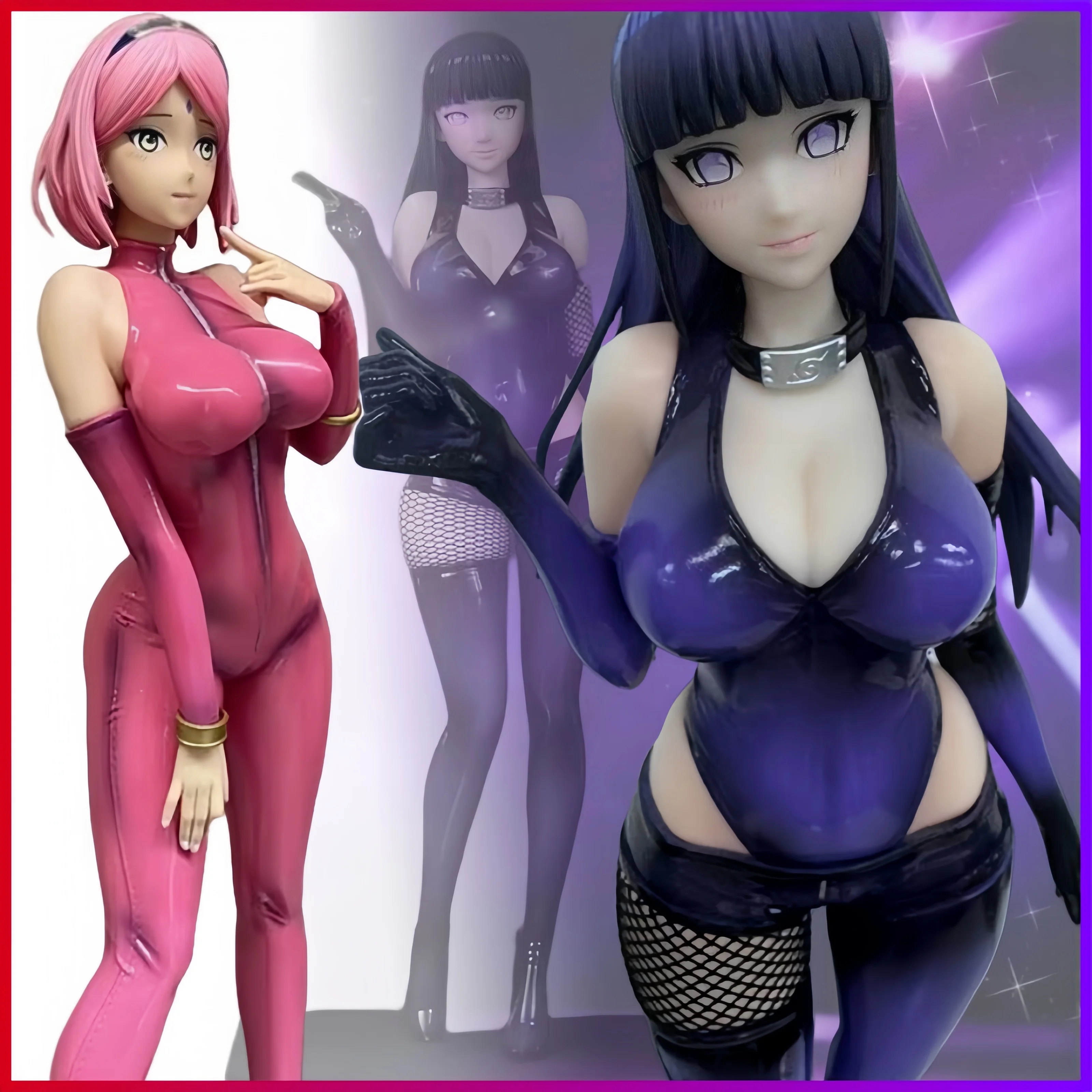 

30cm Anime Figure Hyuuga Hinata Action Figures Pvc Sexy Girl Statue Collection Decoration Desk Model Birthday Toys Gifts