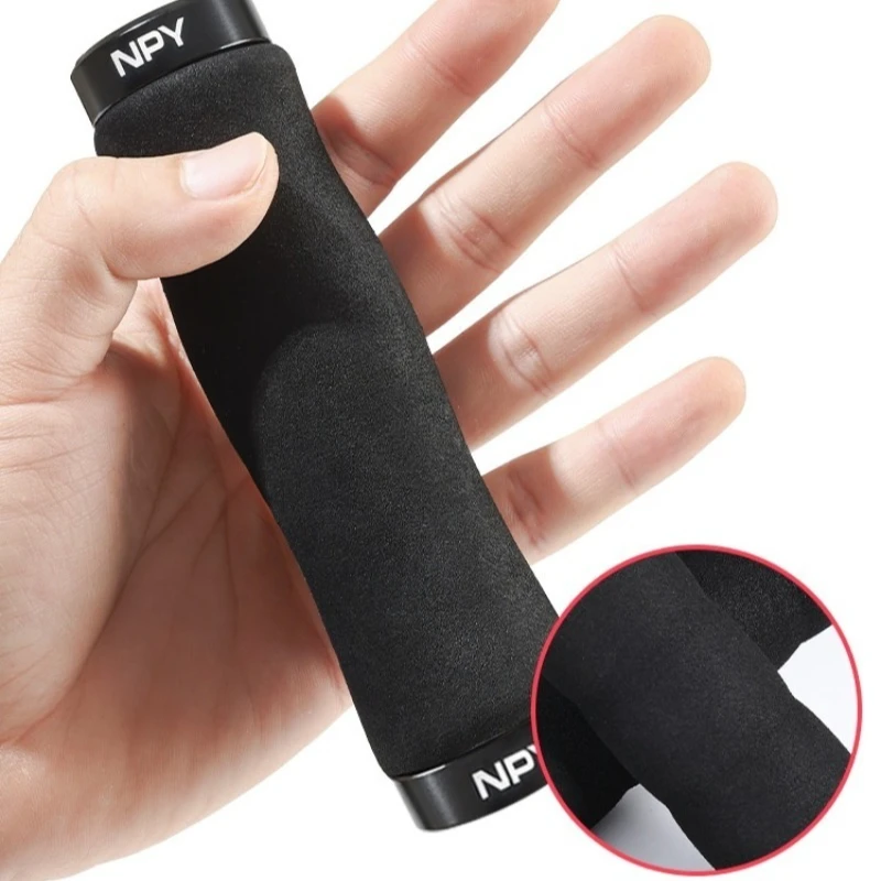 AliExpress NPY Fashion Bicycle Grips Integrated Rubber Antislip Mtb Handlebar Cover Lock on Mountain Bike Handle Bar Cuffs BMX Cycling Part