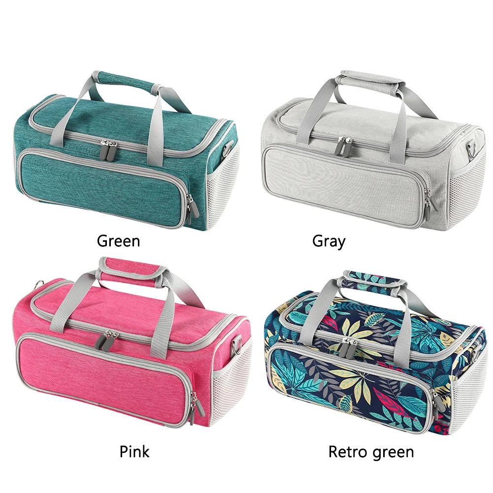 Bolsa de transporte à prova d'água, bolsa de armazenamento portátil antiarranhões com vários bolsos para máquina de corte inteligente cricut joy xtra