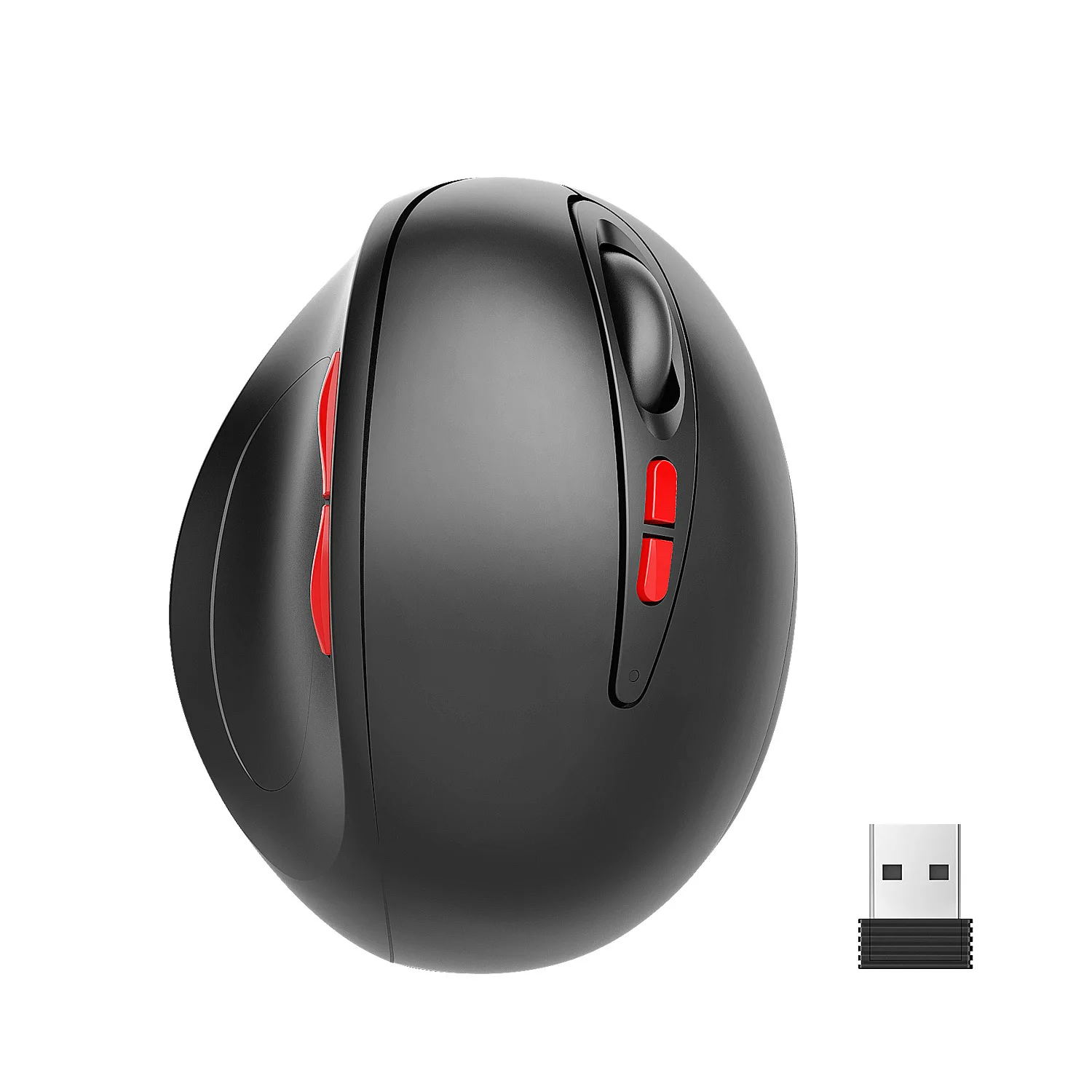 Vertical Ergonomic Mouse For Fortnite LOL PUBG For MacBook Tablet Laptops Computer PC Rechargeable 2.4G Wireless Mouse Mice