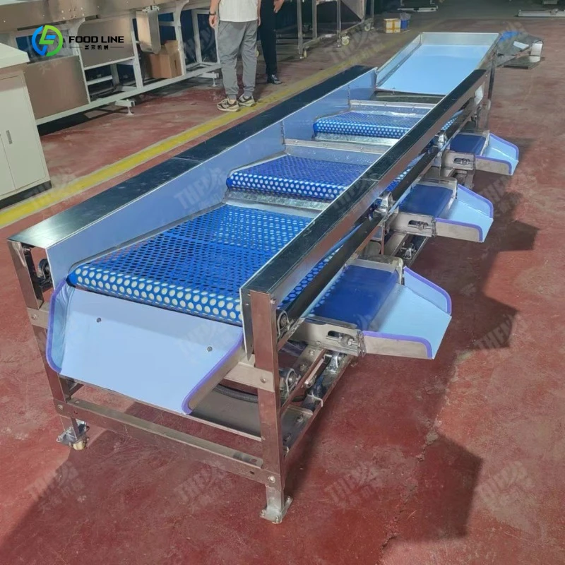Potato Onion Apple Tomato Vegetable Fruit Size Grading Sorting Machine FL Customized