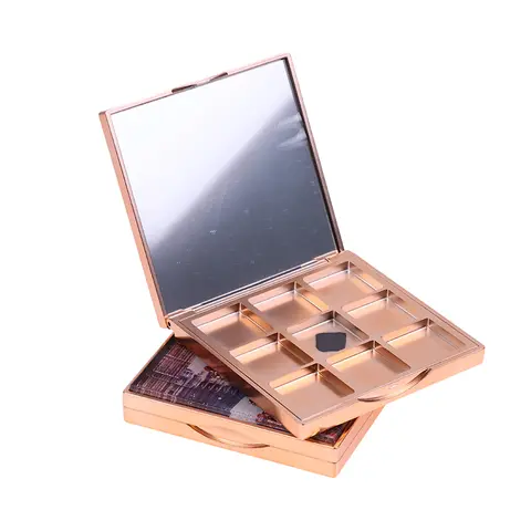 1 st tom ögonskuggsskål sminkpalett med spegel för concealer läppstift rouge löspuder förvaringslåda tom ögonskuggsfodral 10 best sales tomt ögonskuggsfodral - №6
