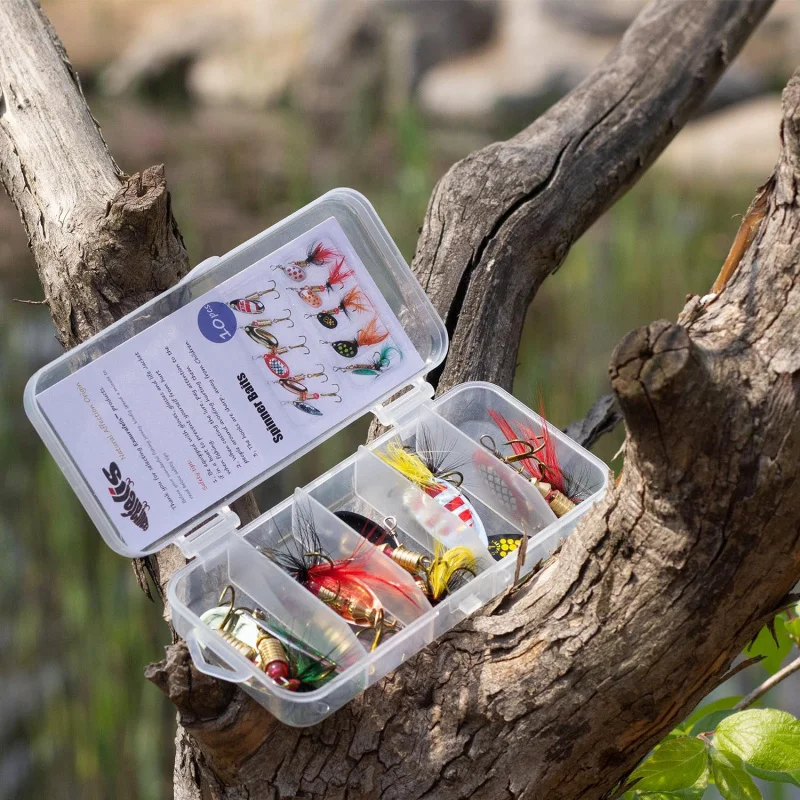 10 سنتيمتر-16.5 جرام وهمية bait101 قطعة الصيد إغراء سبينر الطعم مع ريشة خطاف ثلاثي الديك الذيل الصيد إغراء ملعقة الطعم ل باس Sa #4