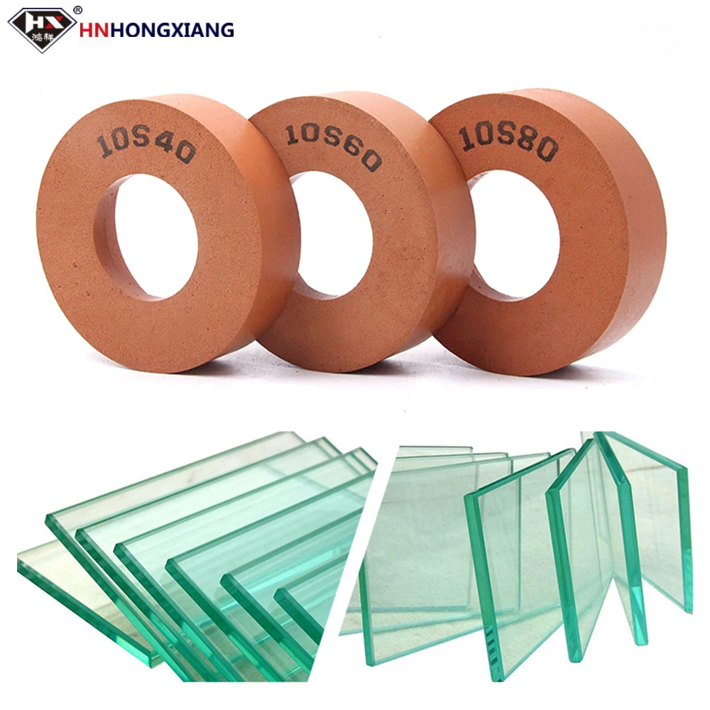 10s40 10s60 10s80 10S120 Glass Edge Polishing Wheel For Glass Edge Machine