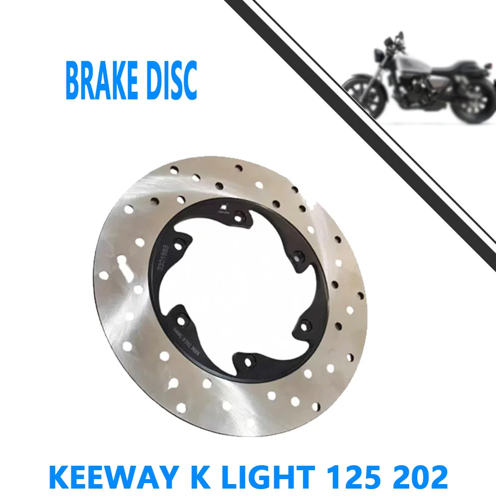 Para Keeway K light 125 202 disco de freno delantero y trasero disco de freno hidráulico piezas de motocicleta