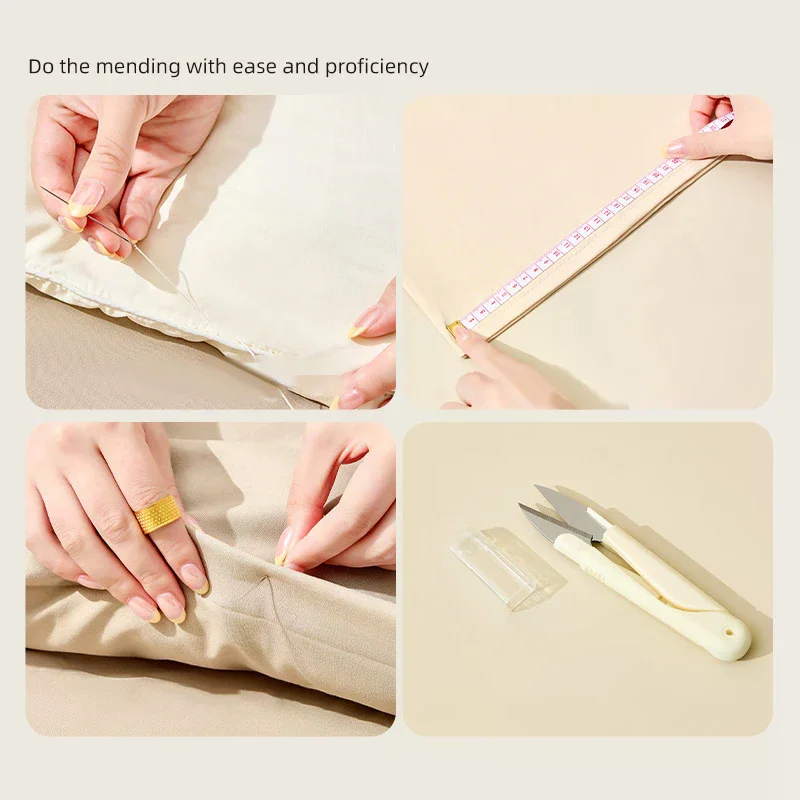 

Magnetic Sewing Kit for Travel, 60pcs All-in-One Needle Threader Set for Adults & Beginners, Portable Emergency Repair