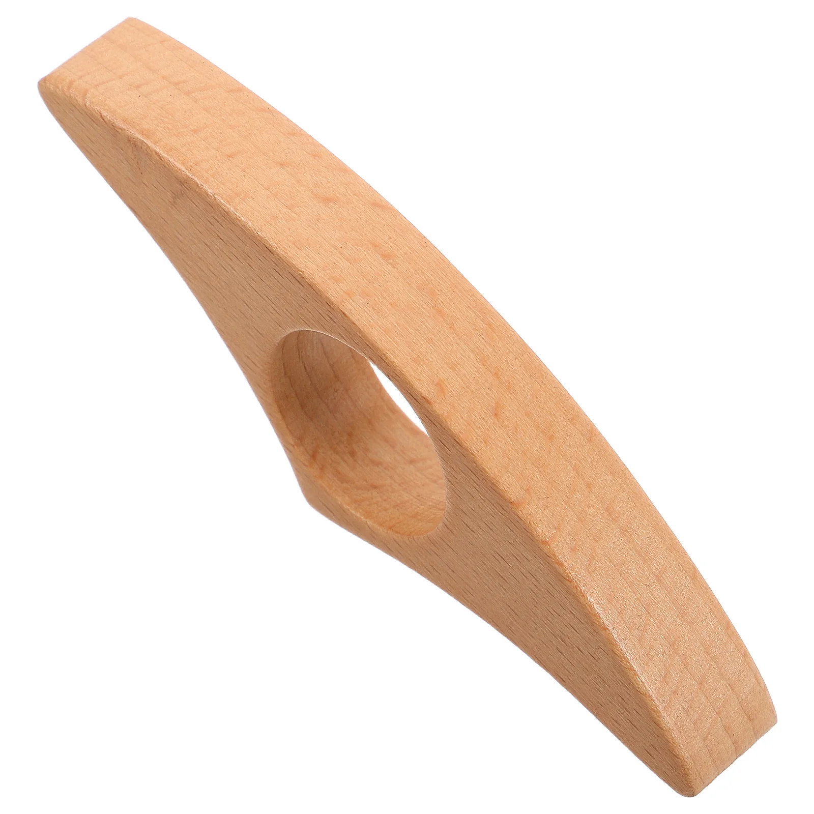 

Wood Thumb Page Holder Solid Wooden Book Page Clamp Reading Accessories One Handed Ring Tool for Book Lovers Teachers