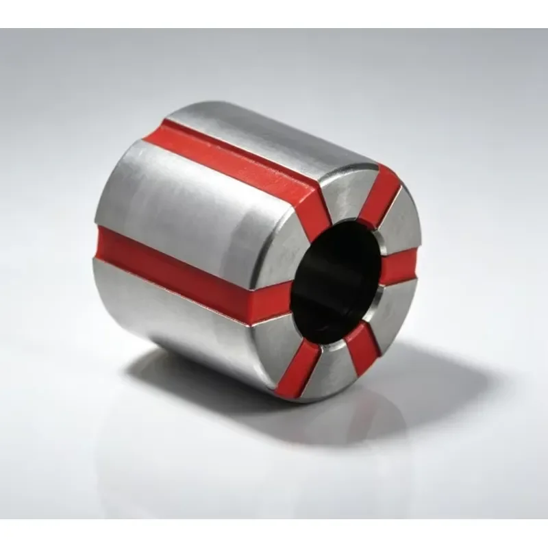 Rubber Expansion Collet, Through Hole Structure, 0.01mm Repeat Clamping Accuracy, Hydraulic Chuck Sleeve for Lathe
