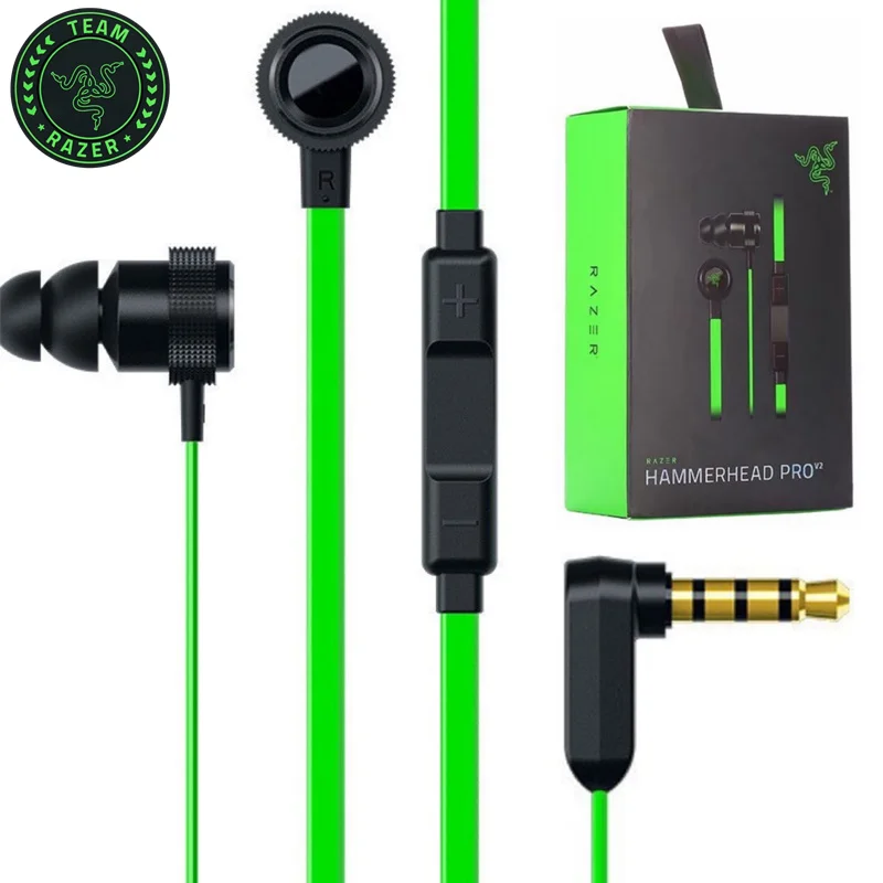 Razer HAMMERHEAD PRO V2 Wired Gaming Headset 3.5mm