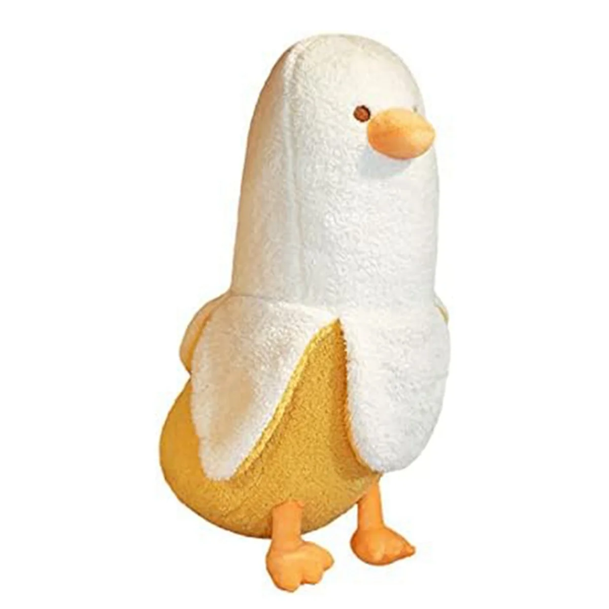 Banana Duck Plush Toy Cute Plushie Hugging Plush Pillow Duck Stuffed Animal for Girls and Boys