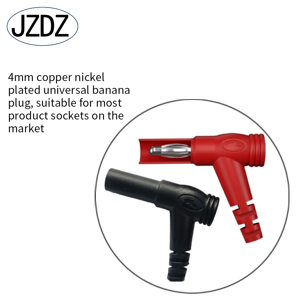 Imagem -06 - Jzdz Smd Lcr Chip Multímetro Test Clip Capacitância Indutor Teste de Resistência Medidor Chumbo Probe Pinça J.30050